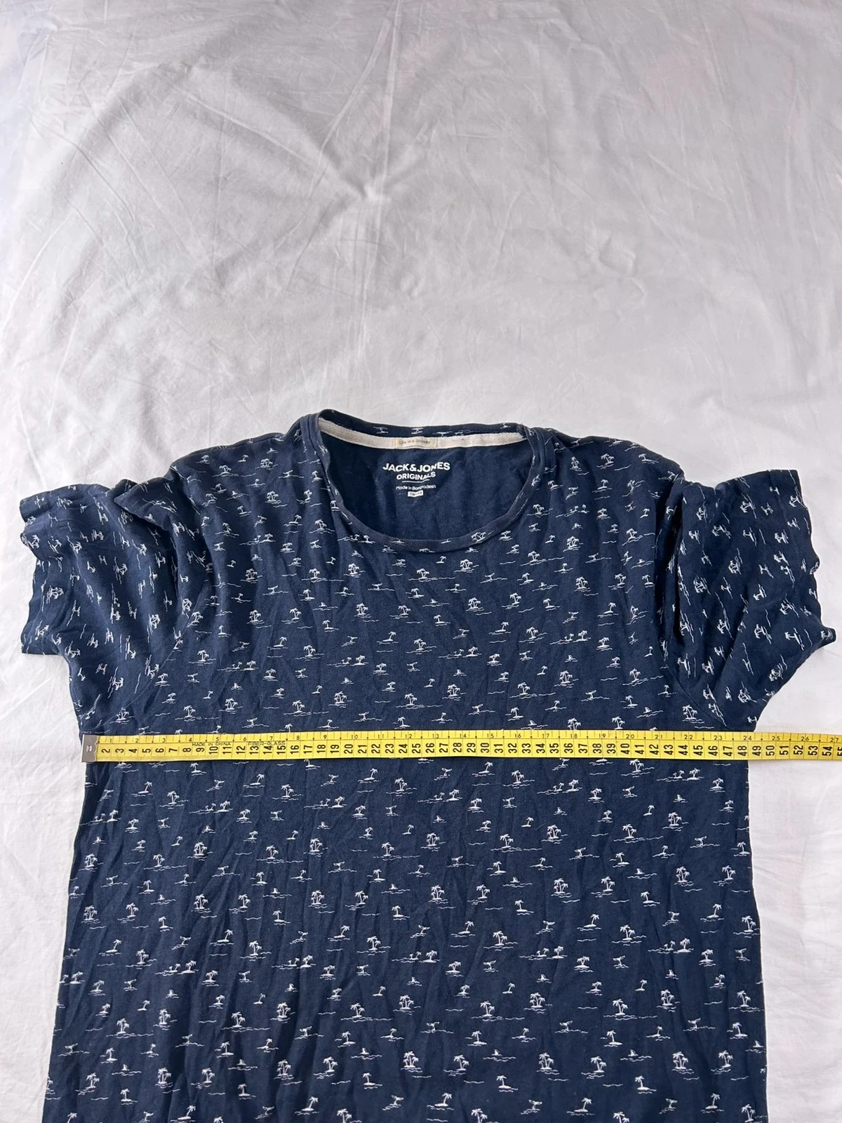 Camiseta con estampado Jack & Jones azul marino talla M – photo 8
